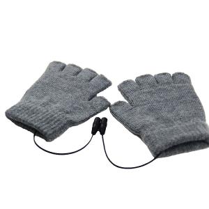 China Fingerless Washable Rechargeable Heating Gloves 5W Suitable For Gaming wholesale
