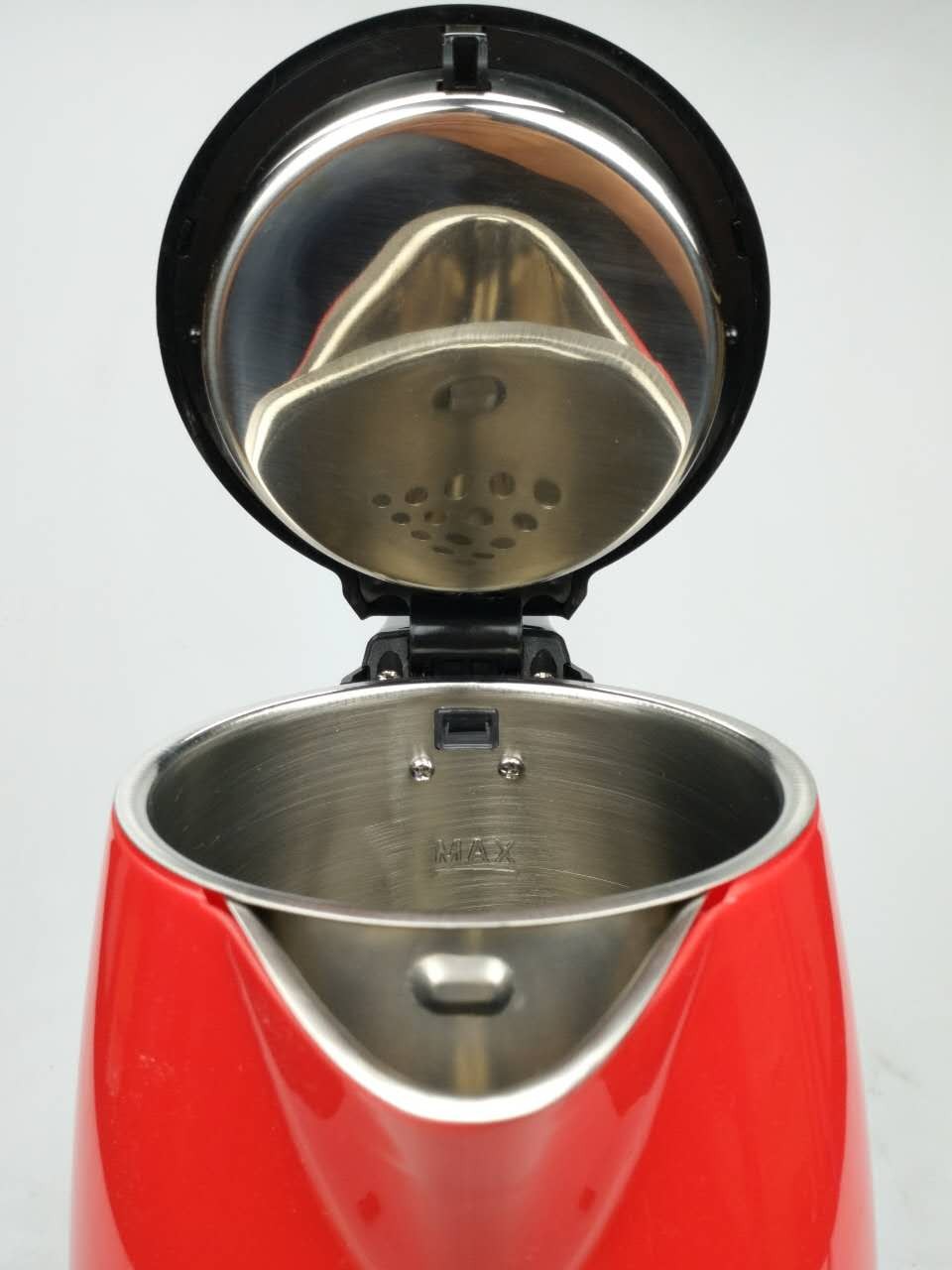 Food Grade Plastic Electric Tea Kettle Seamless Welding Stainless Steel Inner