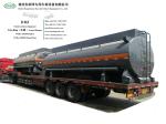 Chemical Acid Tank Body Chemical Liquid Tanker Body with Container Locks Trailer