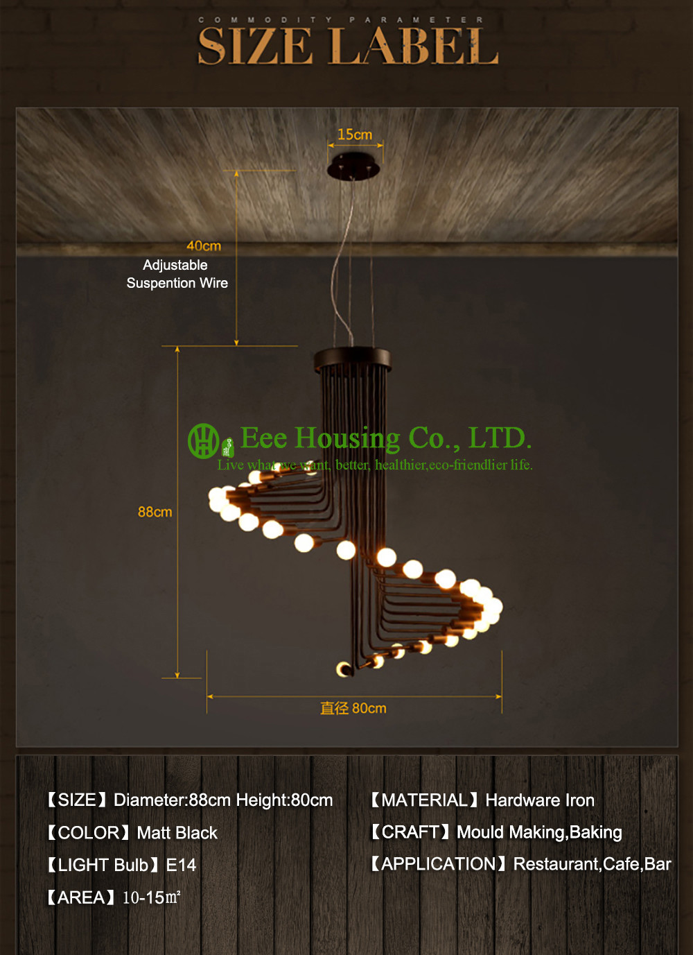 European style large dining room lamp modern led chandelier from Canton lighting factory