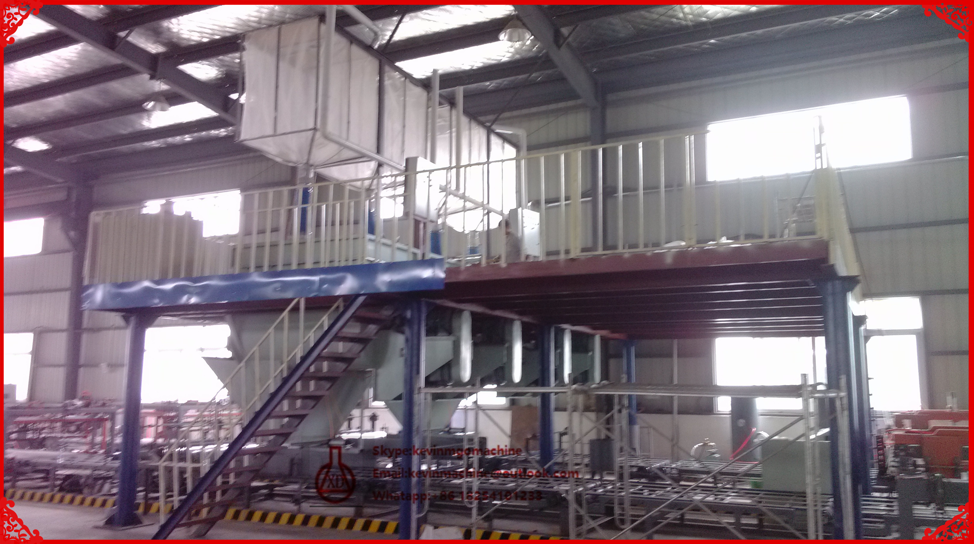 Fiber Cement Board Sheet Forming Machine for House Building / Partition Board