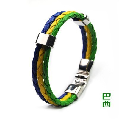 2018 RussiaWorld Cup football commemorative bracelet Bracelet Bracelets wholesale jewelry
