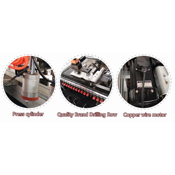 Double Row Wood Boring Machine Multi Axis Horizontal Boring Machine Wood 21 X 2mm