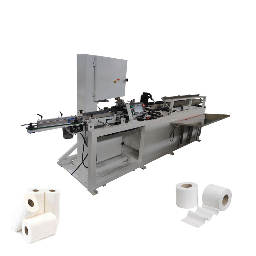 Automatic toilet paper band saw cutting machine,toilet paper cutting machine,paper cutting machine
