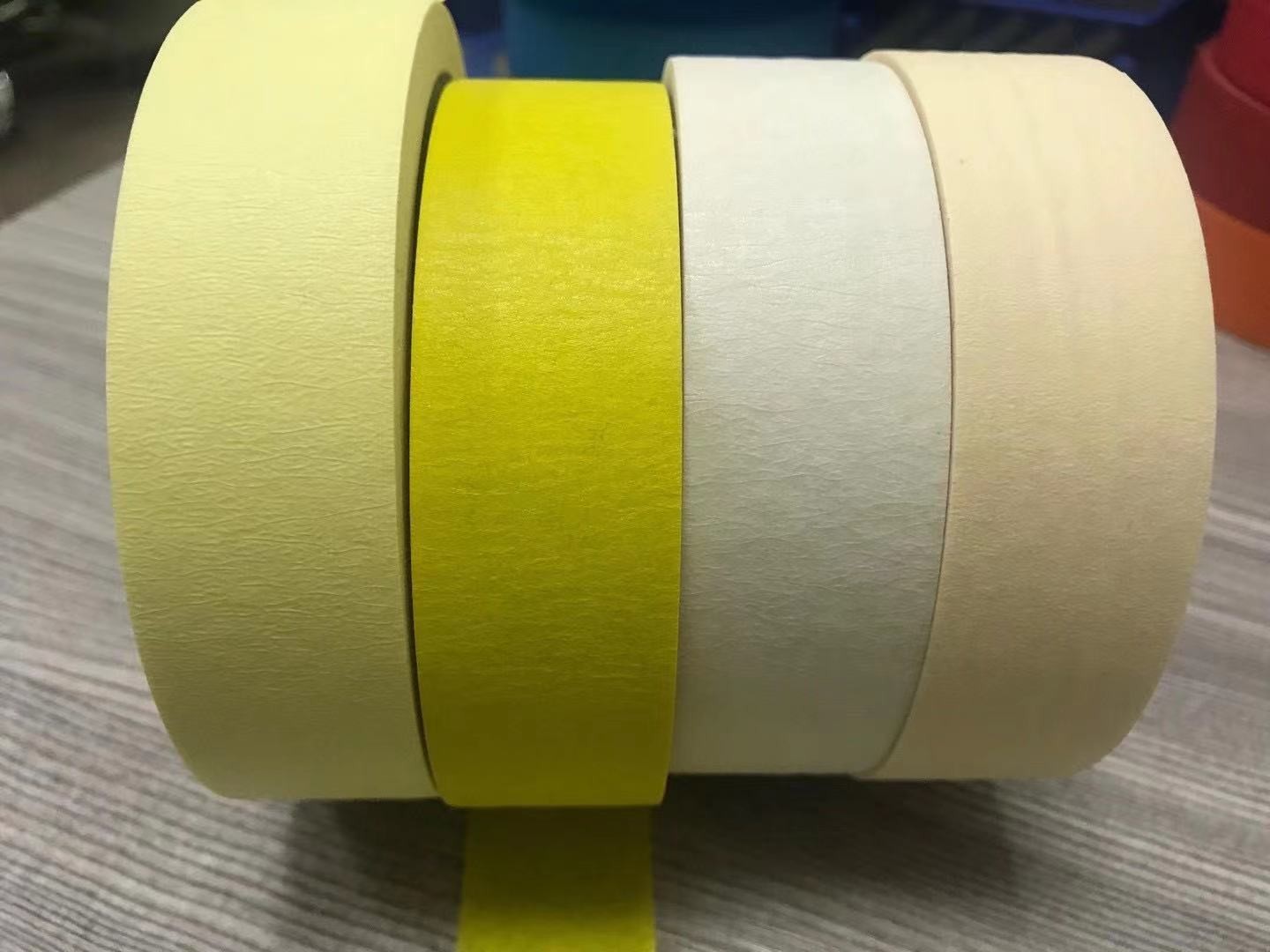 Masking tape 0-120℃ high viscosity hand-tearable seamless automotive decoration writing tape
