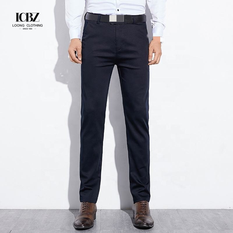 Nonwoven Weaving Method End Men's Trousers Spring Autumn Youth Straight Cotton Pants