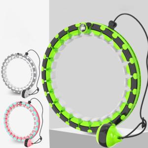 China Mobile Gym Smart Adjustable Weighted Fitness Hoop wholesale
