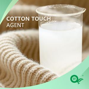 China Offwhite Silicone Textile Softener Liquid Cotton Touch Fabrics Processing wholesale
