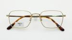 Square Metal Eyeglasses Frame Stainless Steel Frame Durable Reading Computer