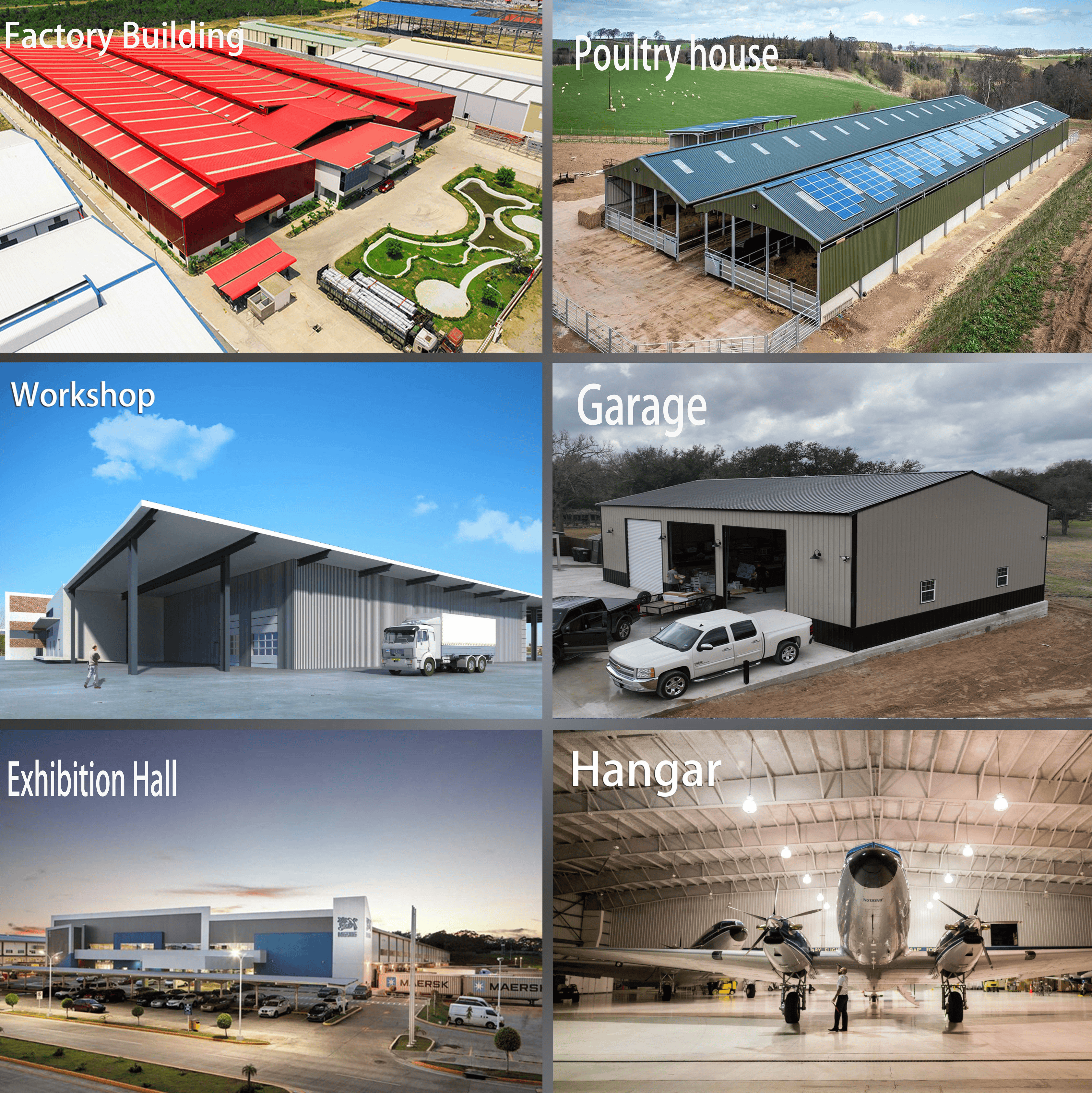 Hot Dip Galvanized Steel Components Prefab Warehouse Building Weather Proof H Beam Column