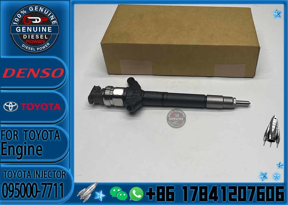 diesel fuel engine injector 095000-7711 23670-59036 for TOYOTA engine 095000-7710 23670-59035 095000-7711 23670-59036