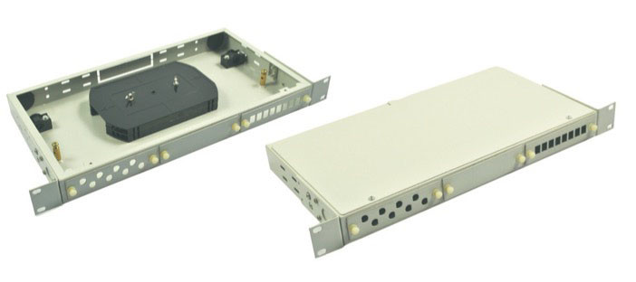 19 '' 1U Height ODF Optical Distribution Frame Ethernet Distribution Panel