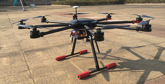 NPA-805H Powerline Inspection Drone With GPS Flying Speed 0-15m/Min