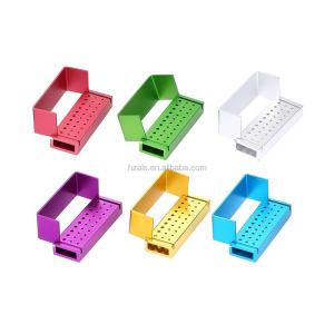 China Disinfection Orthodontic Accessory Diamond Dental Bur Holder Aluminium wholesale