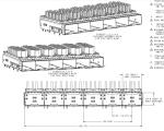 TE 2198235-3 SFP+ Cage Ganged (1 x 6) With Heat Sink 16 Gb/s