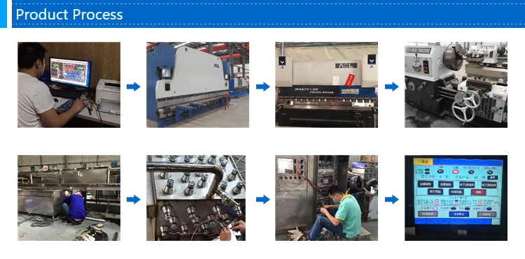 Robotic Arm 40KHZ Automatic Ultrasonic Cleaner Multistage Industrial Use