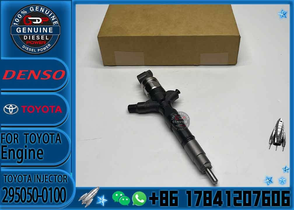 1KD Common Rail Diesel Fuel Injector 295050-0100 2367030190 23670-30196 23670-30190 For Toyota Hilux 1KD-ftv