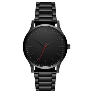 China Chinese Quartz Watches 316L Stainless Steel Black Metal Belt Watches wholesale