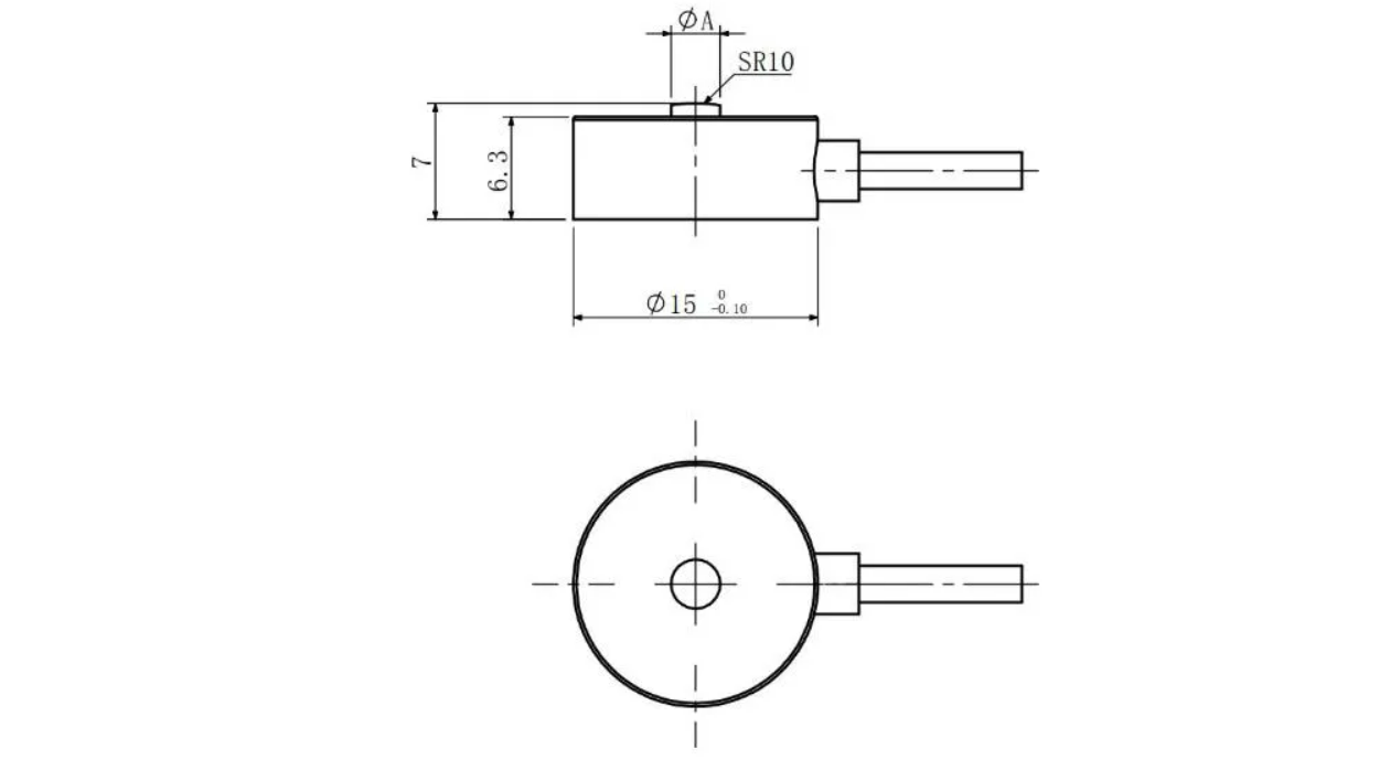 IP68 CE Certificate Stainless Steel Load Cell Miniature Force Sensor
