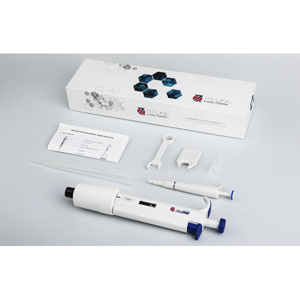 Manual Adjustable Pipette Laboratory Micropipette Single Channel Pipettor