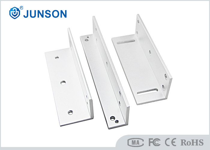 Inward Door Maglock ZL Bracket , 600lbs Magnetic Lock Brackets