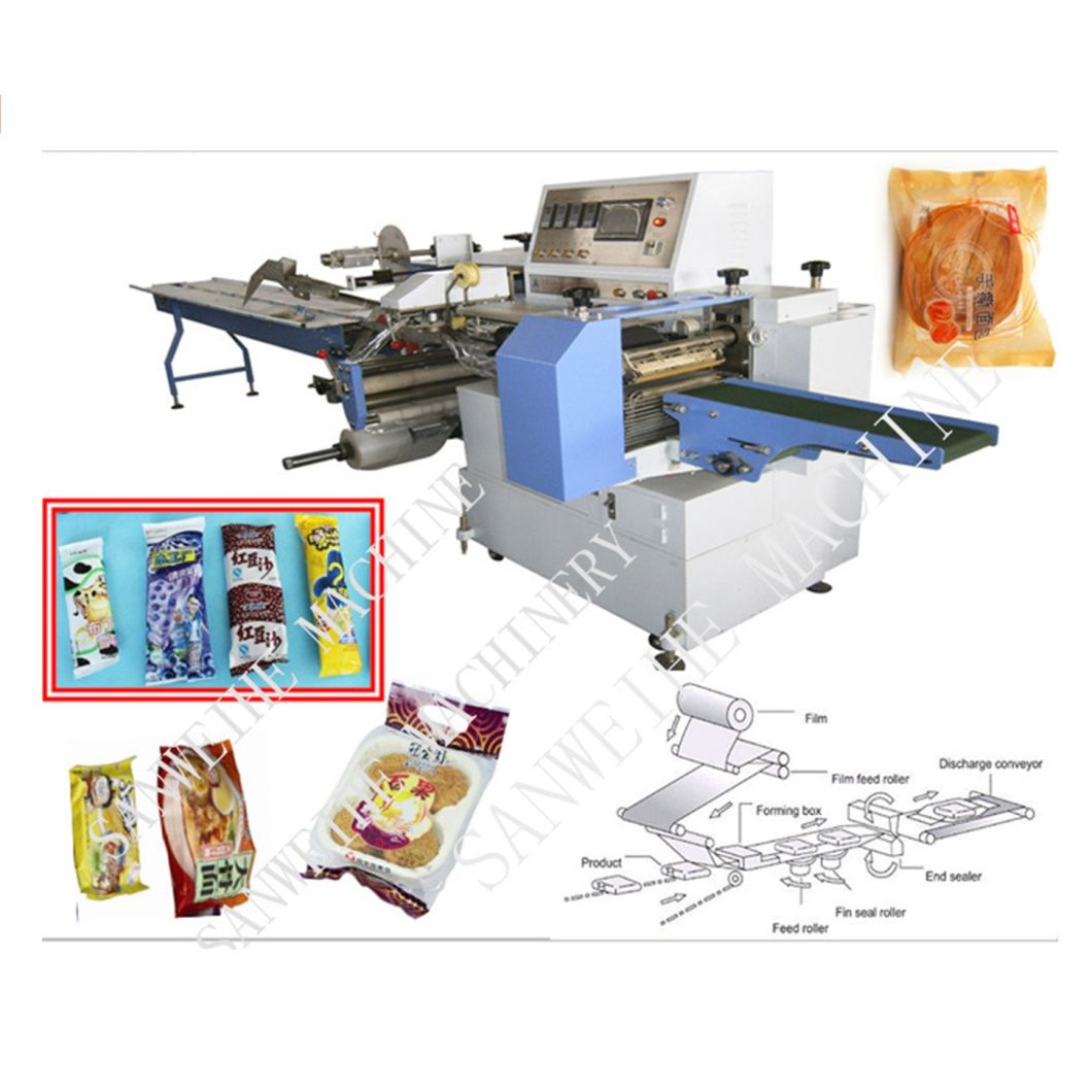Swf-450 Horizontal Baked Food Form Fill Seal Type Packaging Machine