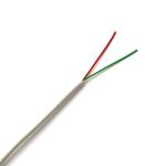 Flat 2 Cores Indoor Telephone Cable HBYV Indoor 0.4mm/0.5mm Copper Conductor