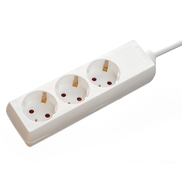 3m Extension Board Sockets Multi Plug Power Socket Extension 220V 16A Rated Current 3 Way Power Strip Extension Socket
