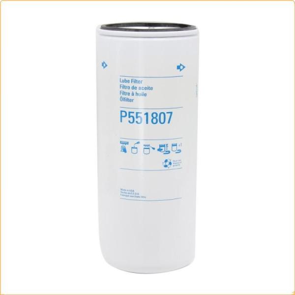 Wholesale Truck Trailer Engine Spare Parts Spin On Lube Oil Filter P551807 With Customized Package