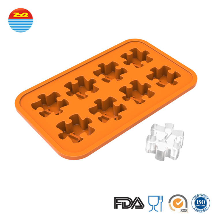 Cute Easy Release Silicone Ice Trays Cute Shape And BPA Free Not Easy Broken