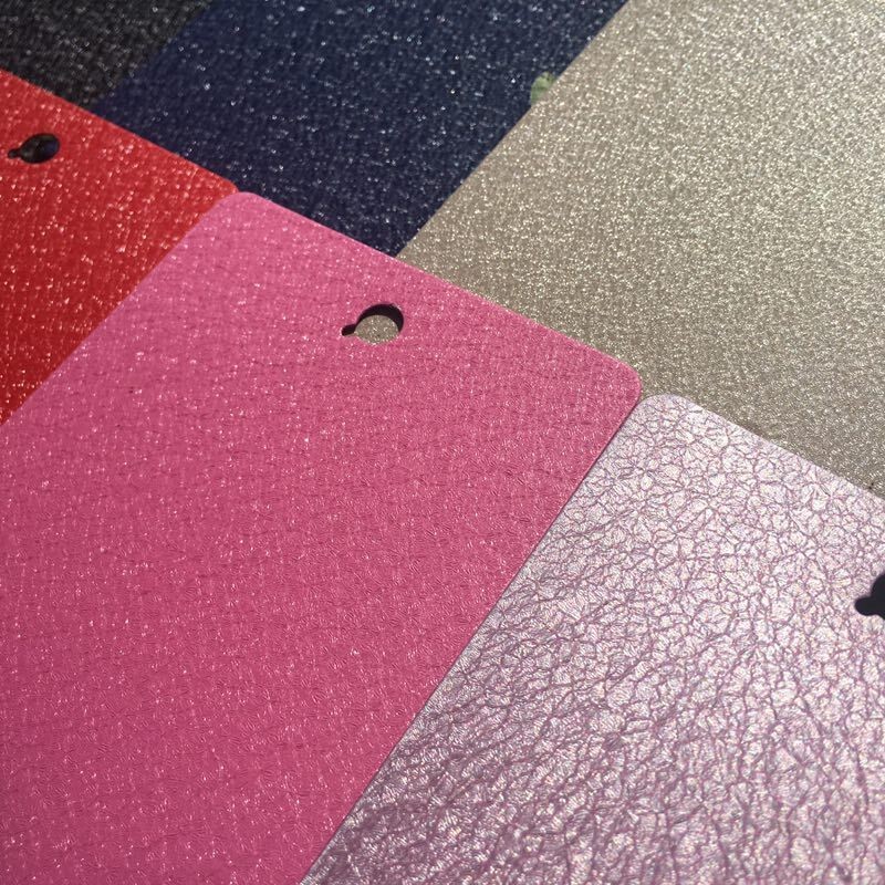 Costomized Color Skin Textured Powder Coat , Metal Surface Spray Polyester Resin Coating