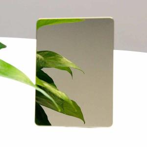 China 3.0mm Mirror 304 Black Decorative Stainless Steel Sheet Gold Nano Stainless Steel Plate wholesale