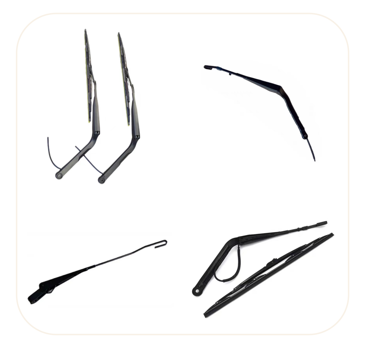 WG1642740011 Wiper Blade Top Choice for Heavy Truck Parts Replacement and Repair