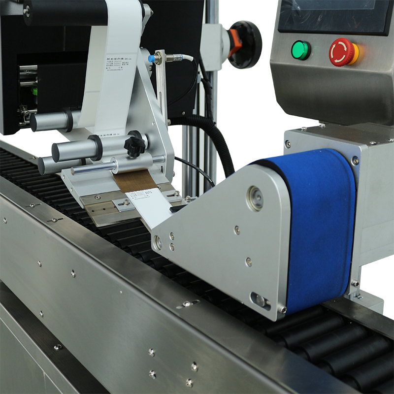 PLC Controlled Label Applicator for Cylinder Products in Chemical Manufacturing Plant