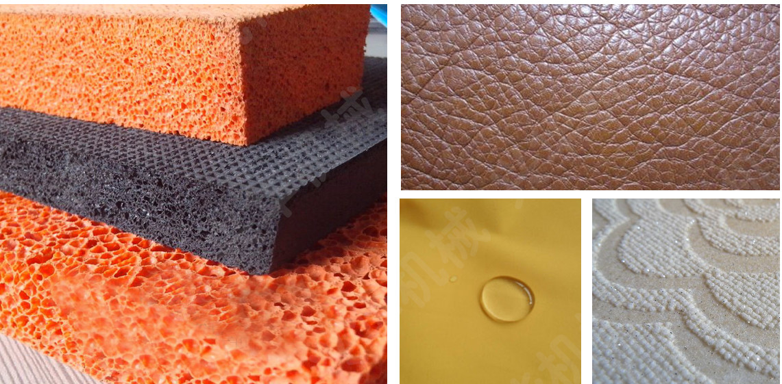 Rubber Foam Coating Machine / Shaft Pump Feeding Mode Replacement Wet Process