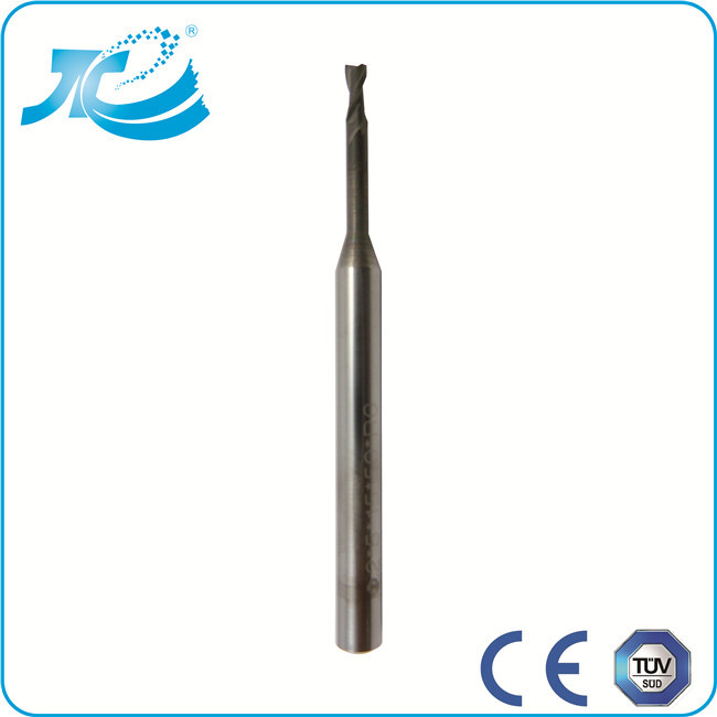 Carbide Flat End Mill for Deeper Cutting , 1mm 2mm 3mm End Mill