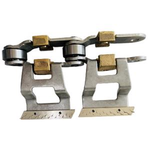 China Copper Stenter Machine Parts Chain Link Lafer Machine Parts Stainless Steel wholesale