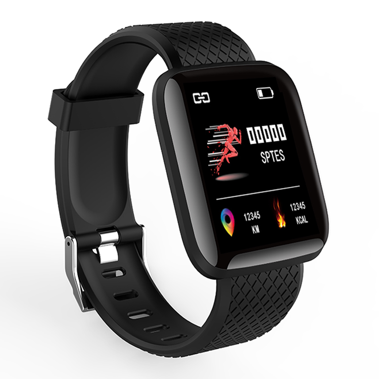 4 Colors Waterproof Fitness Tracker Smartwatch 1.3 inch Screen 44mm Strap