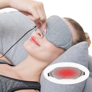 China Relaxed USB Heated Eye Mask 10-15min With Heating Elements wholesale