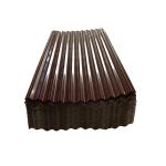 Orange GI Roofing Sheet Z40 Metal Corrugated Roofing Sheets 6m Corrugated