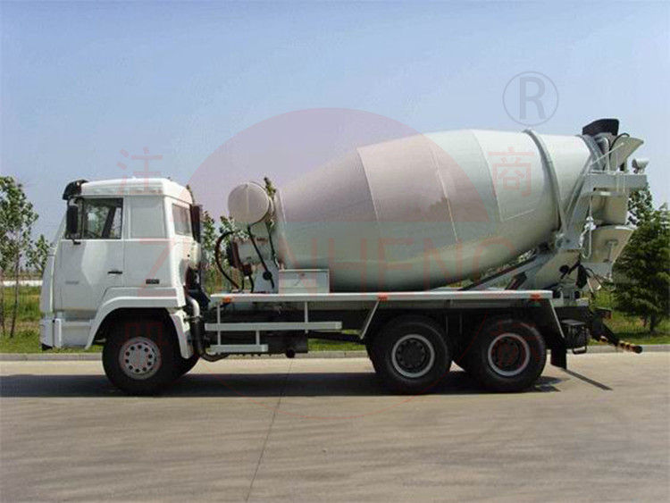 Front Load Ready Mix 10-12m3 Concrete Truck, Low Noise Concrete Boom Pump Truck
