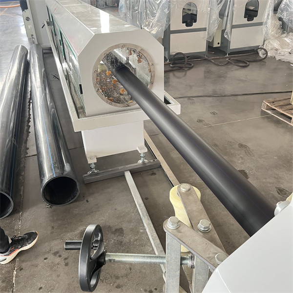 Industrial HDPE Extrusion Line , Plastic Pipe Extruder Machine