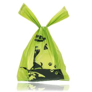 China OEM Compostable Dog Waste Bags Leakproof Heat Resistant wholesale