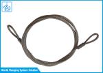6mm 7x19 Stainless Steel Wire Rope Slings Eye & Eye For Aircraft Cable Display