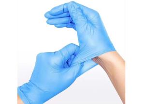 China Surgical Sterile Nitrile Disposable Medical Gloves Powder Free Health Care wholesale