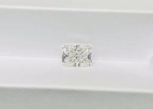 China Colorless 10 Mohs CVD Lab Grown Diamond Radiant Cut Fancy Design wholesale