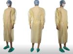 Dust Proof Blue Non Woven Disposable Isolation Gowns