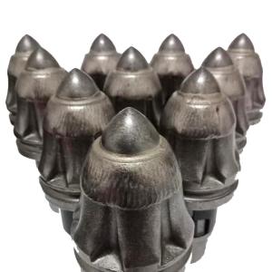 China Auger Round Shank Bullet Teeth Bit 25mm Rock Bucket wholesale