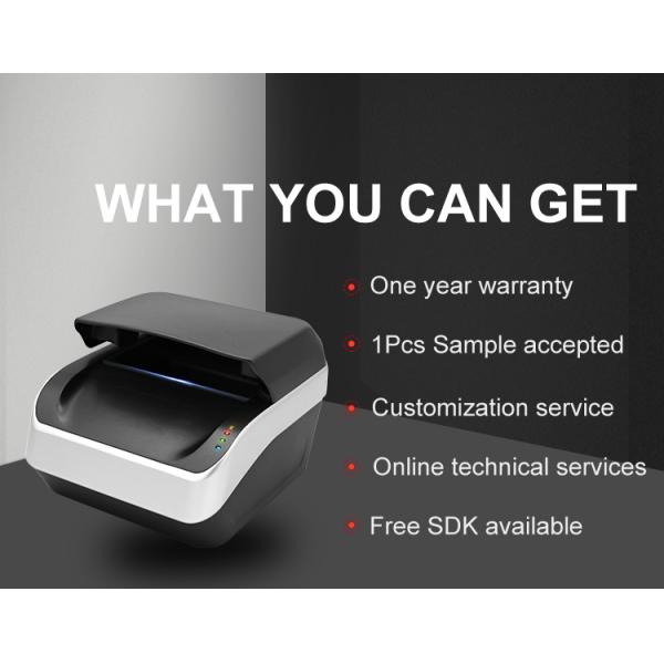 Integration Compact 500 dpi Passport Reader and ICAO 9303 Chip Card Reader for Casino Bar Check-In