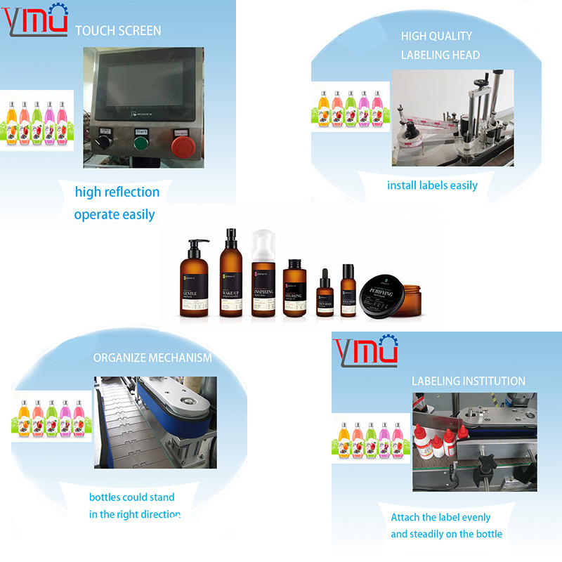 220V 50HZ Automatic Labeling Machine Customized Self Adhesive